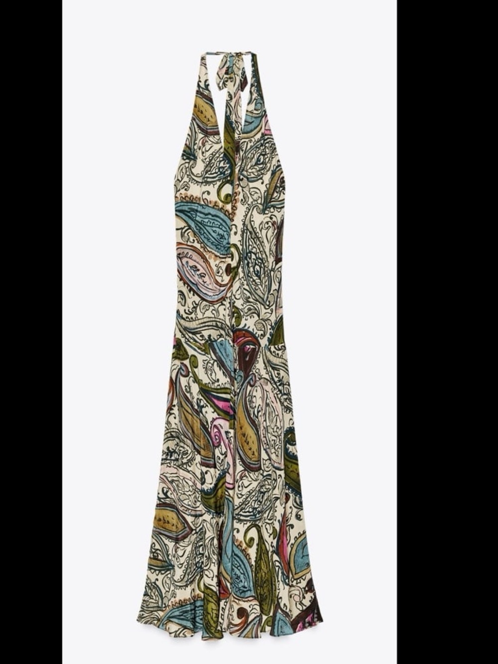 Zara Paisley Halter Maxi Dress in Multi Colors - Picture 14 of 15